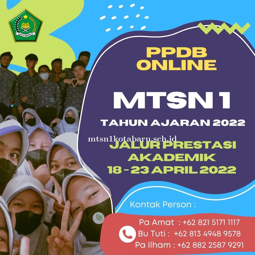 Penerimaan Peserta Didik Baru Tahun 2022/2023 Jalur Prestasi Akademik